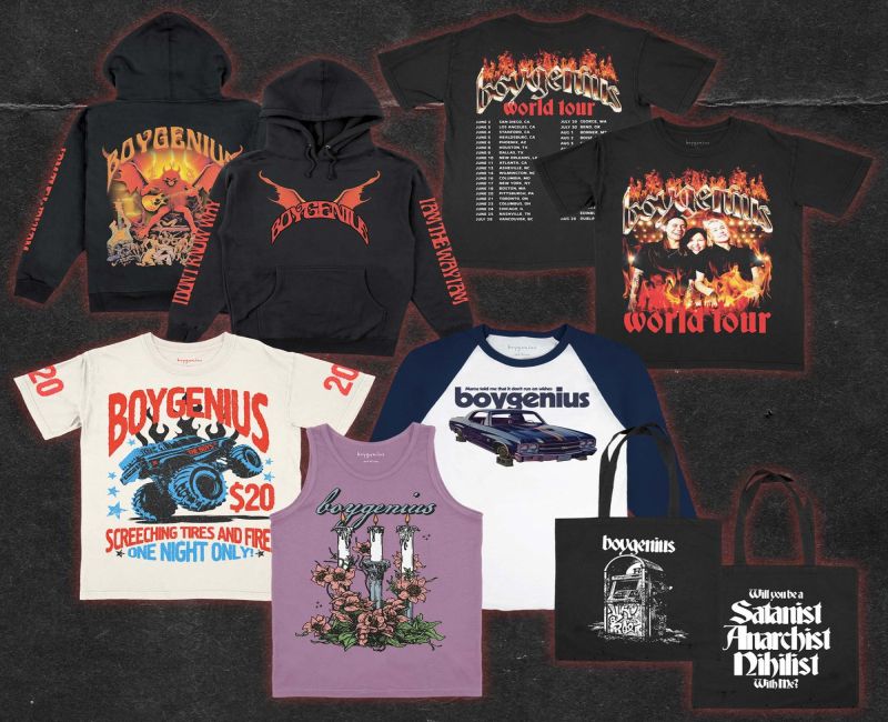 Exclusive Look: Boygenius Store's Newest Merchandise Collection